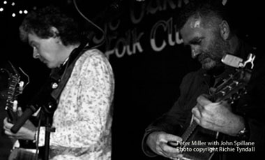 Peter with John Spillane Peter with John Spillane